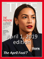 TIME magazine releases glowing AOC cover, but may have overlooked one hilarious, yet fitting, faux pas.